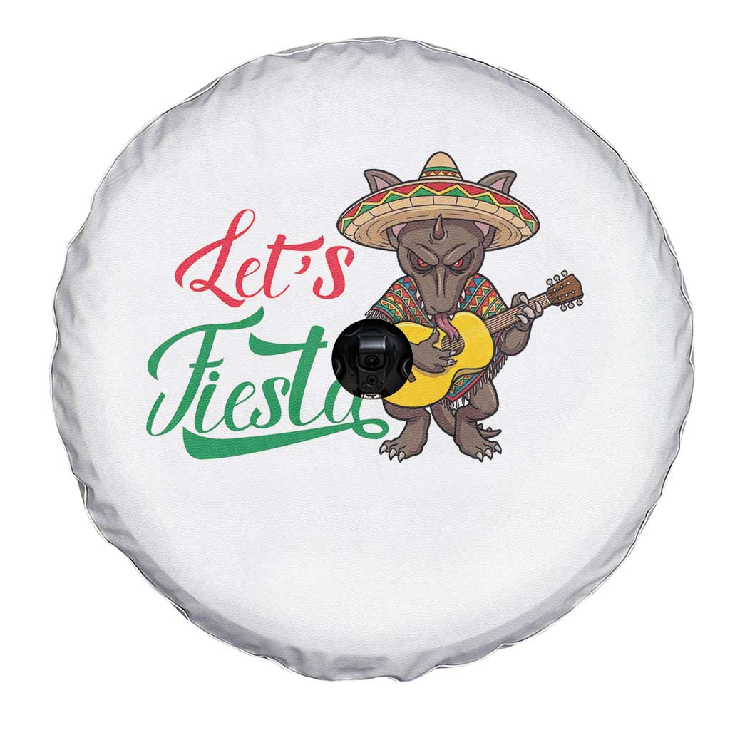 Funny Cinco De Mayo Chupacabra Spare Tire Cover Lets Fiesta