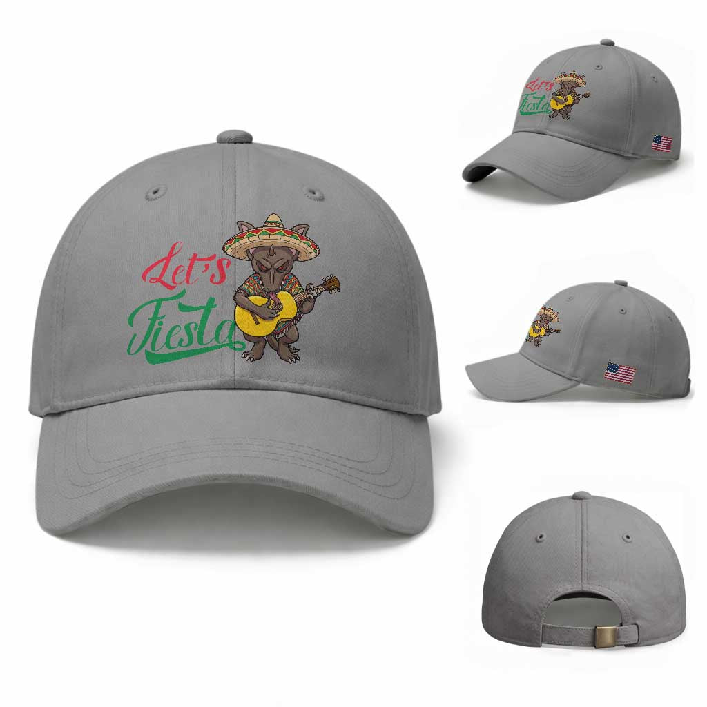 Funny Cinco De Mayo Chupacabra Baseball Cap Lets Fiesta