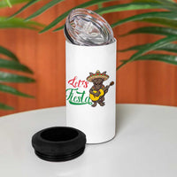 Funny Cinco De Mayo Chupacabra 4 in 1 Can Cooler Tumbler Lets Fiesta