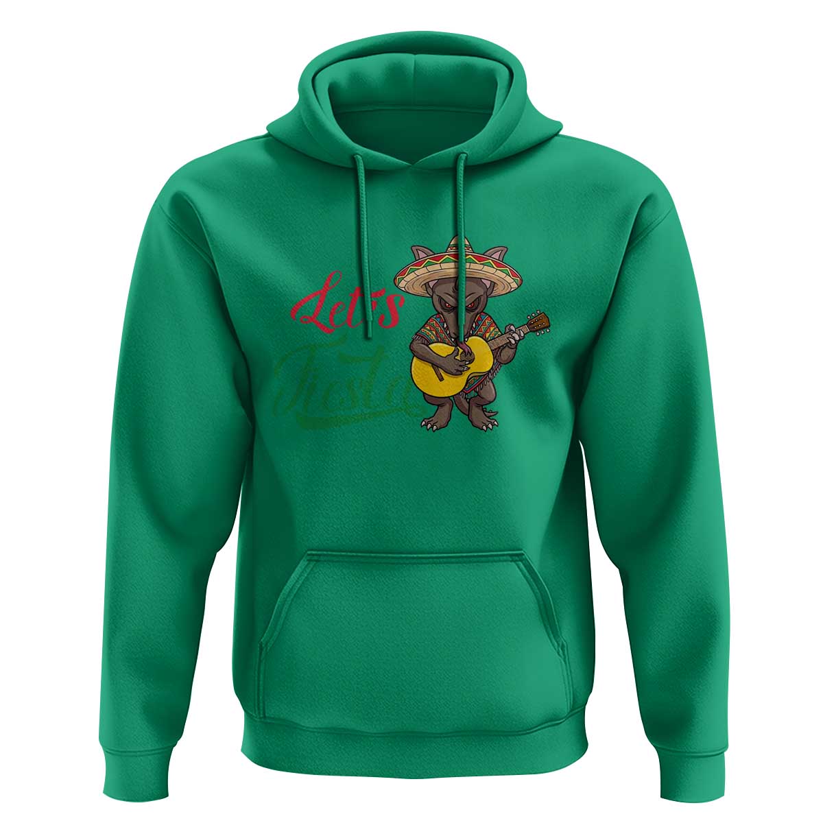 Funny Cinco De Mayo Chupacabra Hoodie Lets Fiesta