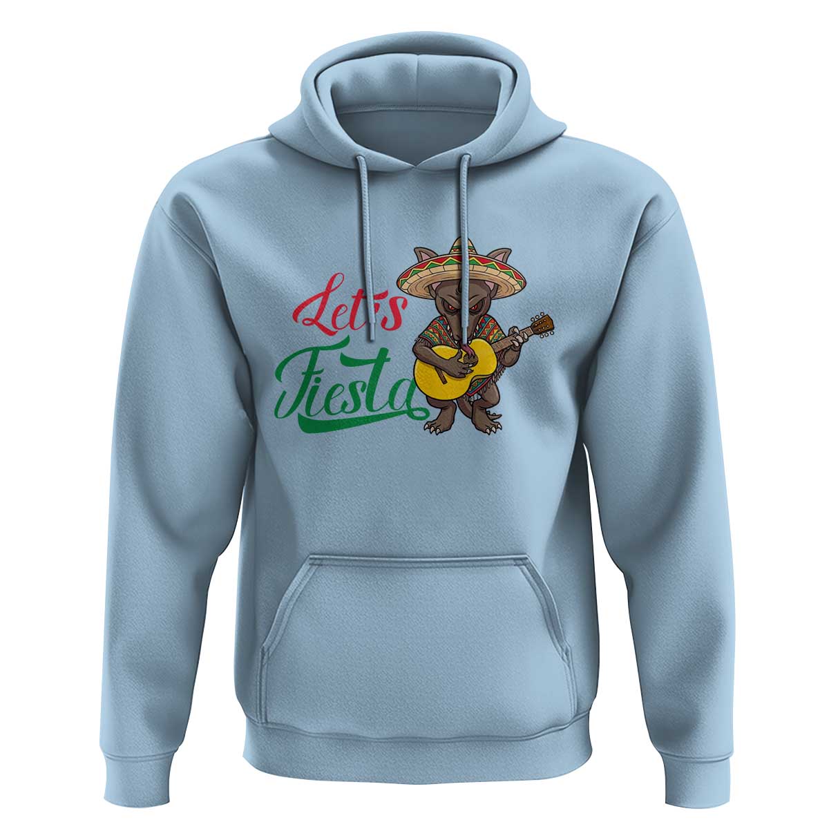 Funny Cinco De Mayo Chupacabra Hoodie Lets Fiesta