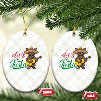 Funny Cinco De Mayo Chupacabra Ceramic Ornament Lets Fiesta