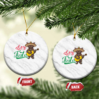 Funny Cinco De Mayo Chupacabra Ceramic Ornament Lets Fiesta