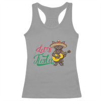 Funny Cinco De Mayo Chupacabra Racerback Tank Top Lets Fiesta