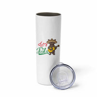 Funny Cinco De Mayo Chupacabra Skinny Tumbler Lets Fiesta