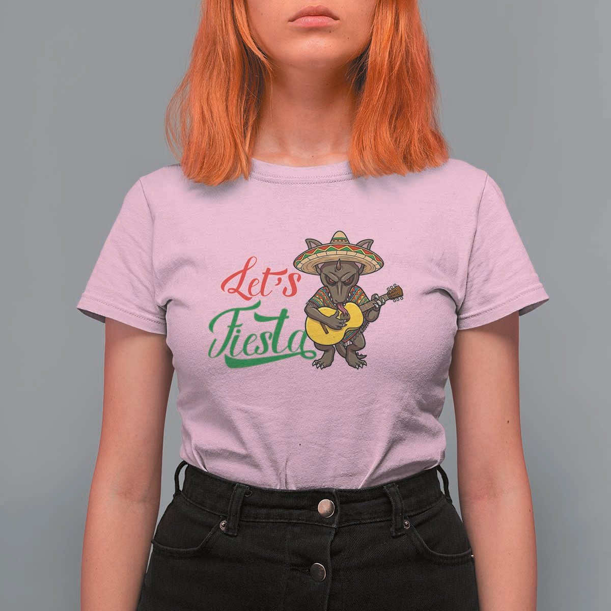 Funny Cinco De Mayo Chupacabra T Shirt For Women Lets Fiesta