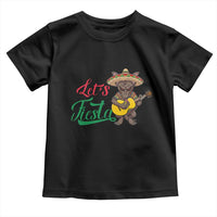 Funny Cinco De Mayo Chupacabra Toddler T Shirt Lets Fiesta