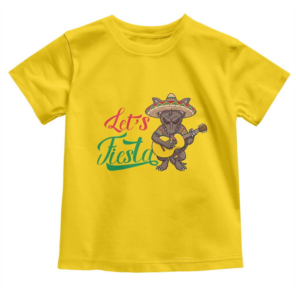 Funny Cinco De Mayo Chupacabra Toddler T Shirt Lets Fiesta