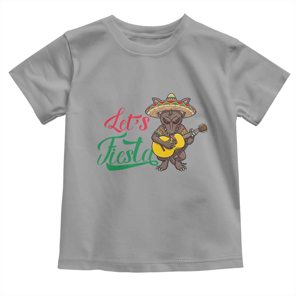 Funny Cinco De Mayo Chupacabra Toddler T Shirt Lets Fiesta