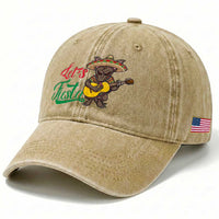 Funny Cinco De Mayo Chupacabra Washed Cotton Baseball Cap Lets Fiesta