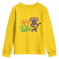 Funny Cinco De Mayo Chupacabra Youth Sweatshirt Lets Fiesta