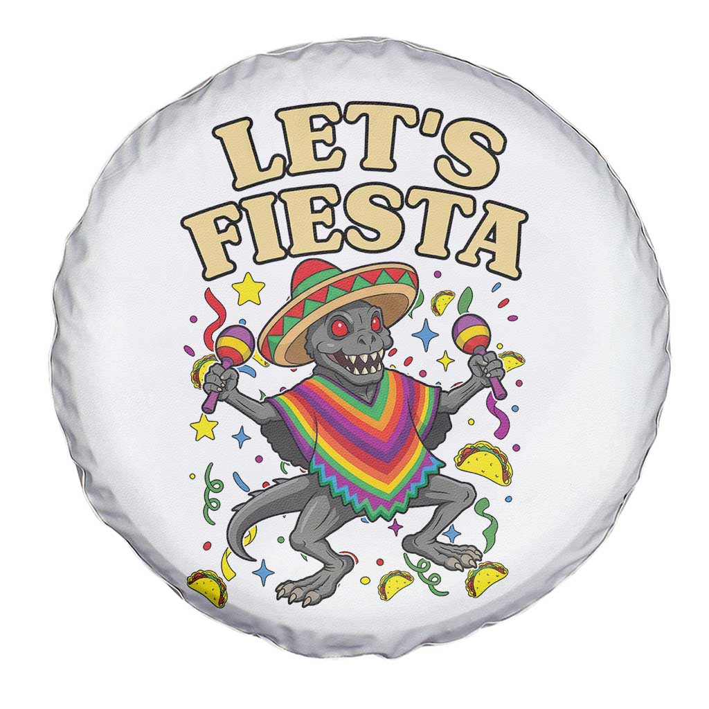 Funny Chupacabra Lets Fiesta Spare Tire Cover Cinco De Mayo Gift