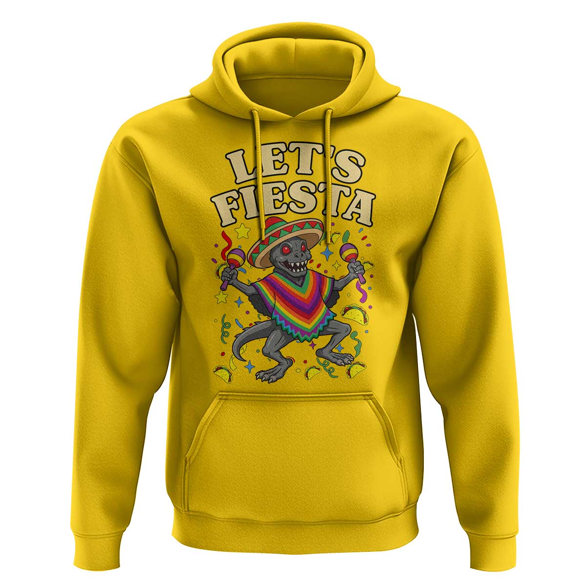 Funny Chupacabra Lets Fiesta Hoodie Cinco De Mayo Gift