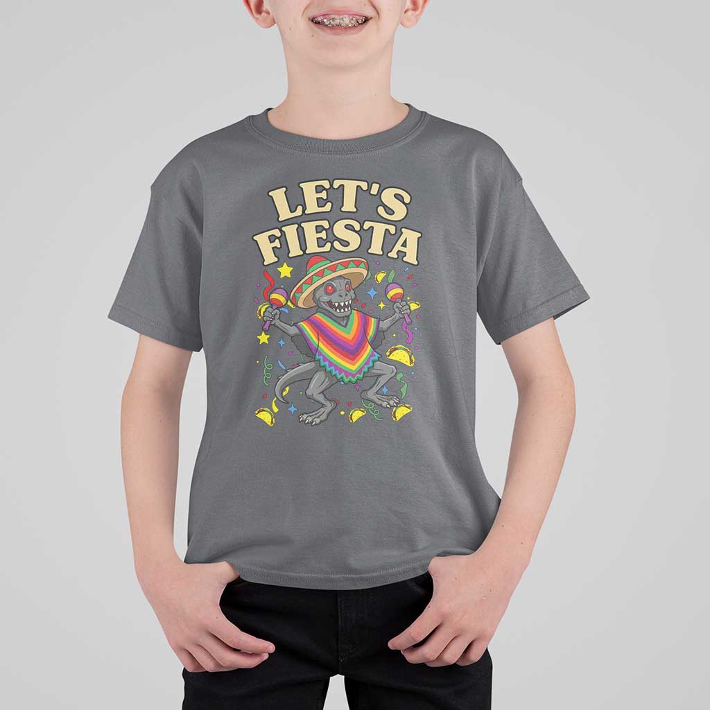 Funny Chupacabra Lets Fiesta T Shirt For Kid Cinco De Mayo Gift