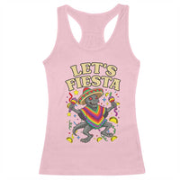 Funny Chupacabra Lets Fiesta Racerback Tank Top Cinco De Mayo Gift