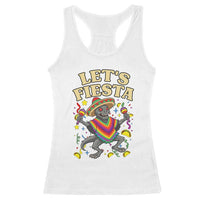 Funny Chupacabra Lets Fiesta Racerback Tank Top Cinco De Mayo Gift