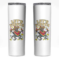 Funny Chupacabra Lets Fiesta Skinny Tumbler Cinco De Mayo Gift