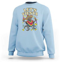 Funny Chupacabra Lets Fiesta Sweatshirt Cinco De Mayo Gift