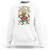 Funny Chupacabra Lets Fiesta Sweatshirt Cinco De Mayo Gift