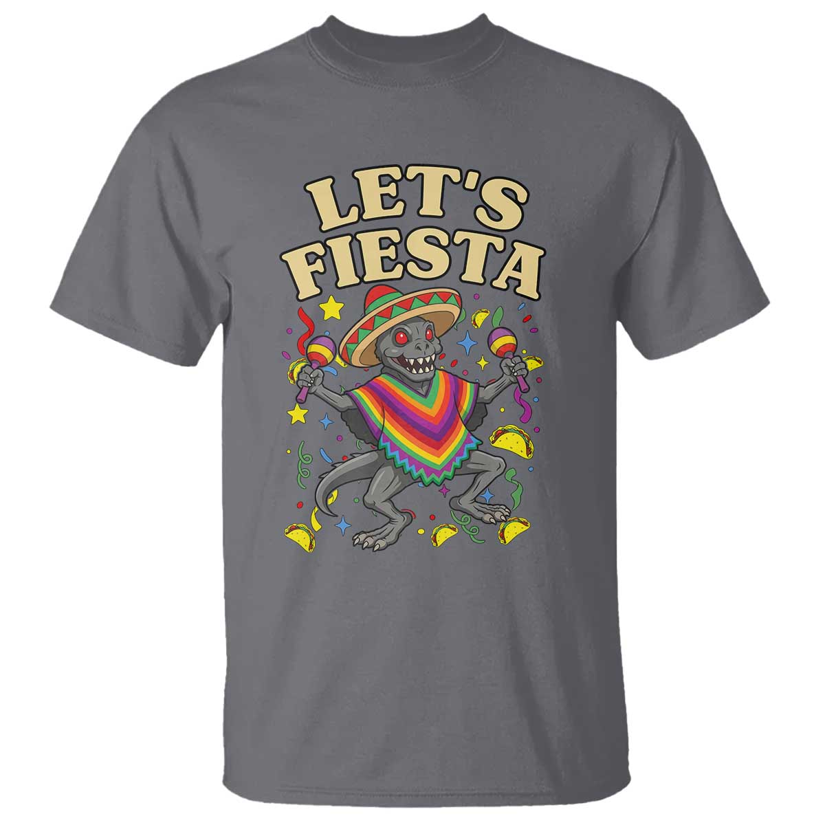 Funny Chupacabra Lets Fiesta T Shirt Cinco De Mayo Gift