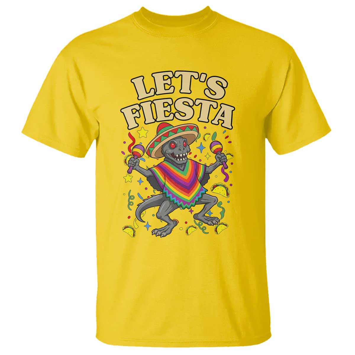 Funny Chupacabra Lets Fiesta T Shirt Cinco De Mayo Gift