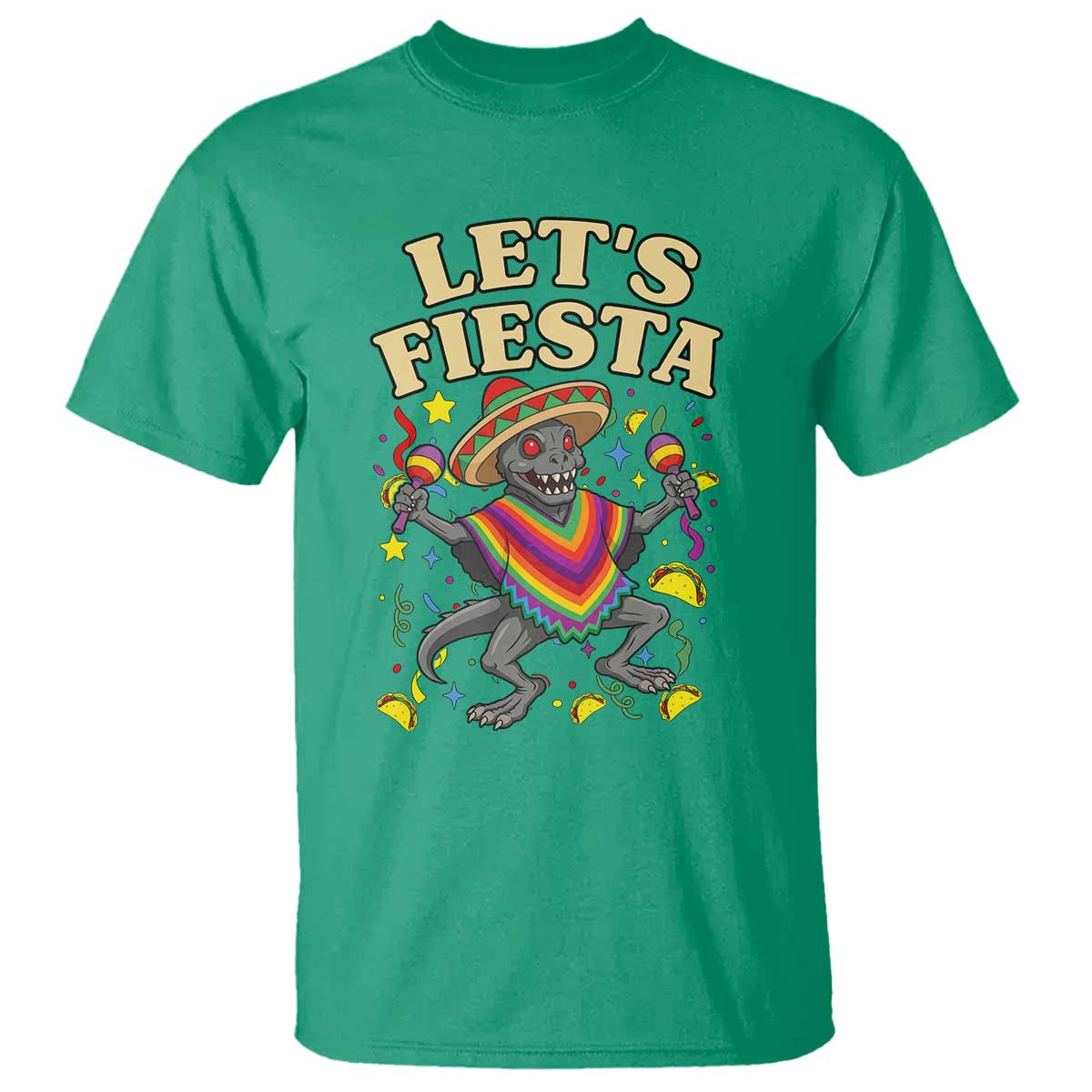 Funny Chupacabra Lets Fiesta T Shirt Cinco De Mayo Gift