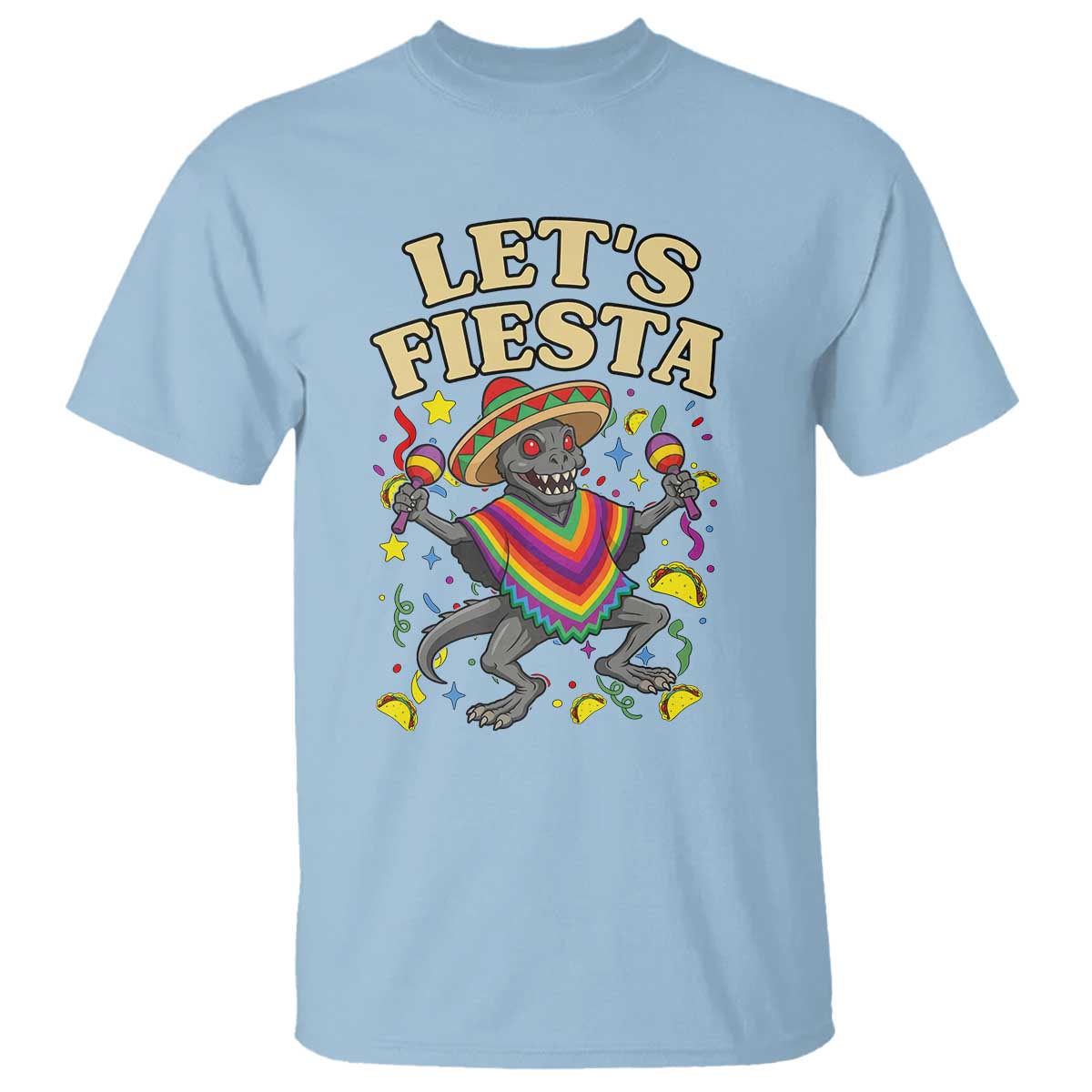 Funny Chupacabra Lets Fiesta T Shirt Cinco De Mayo Gift