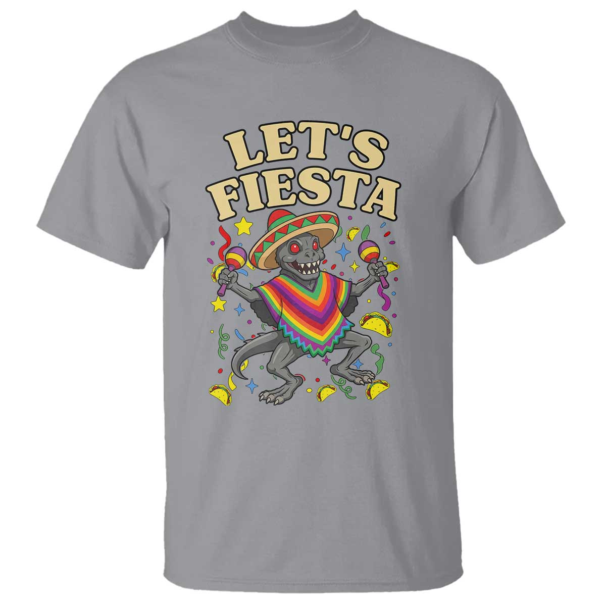 Funny Chupacabra Lets Fiesta T Shirt Cinco De Mayo Gift
