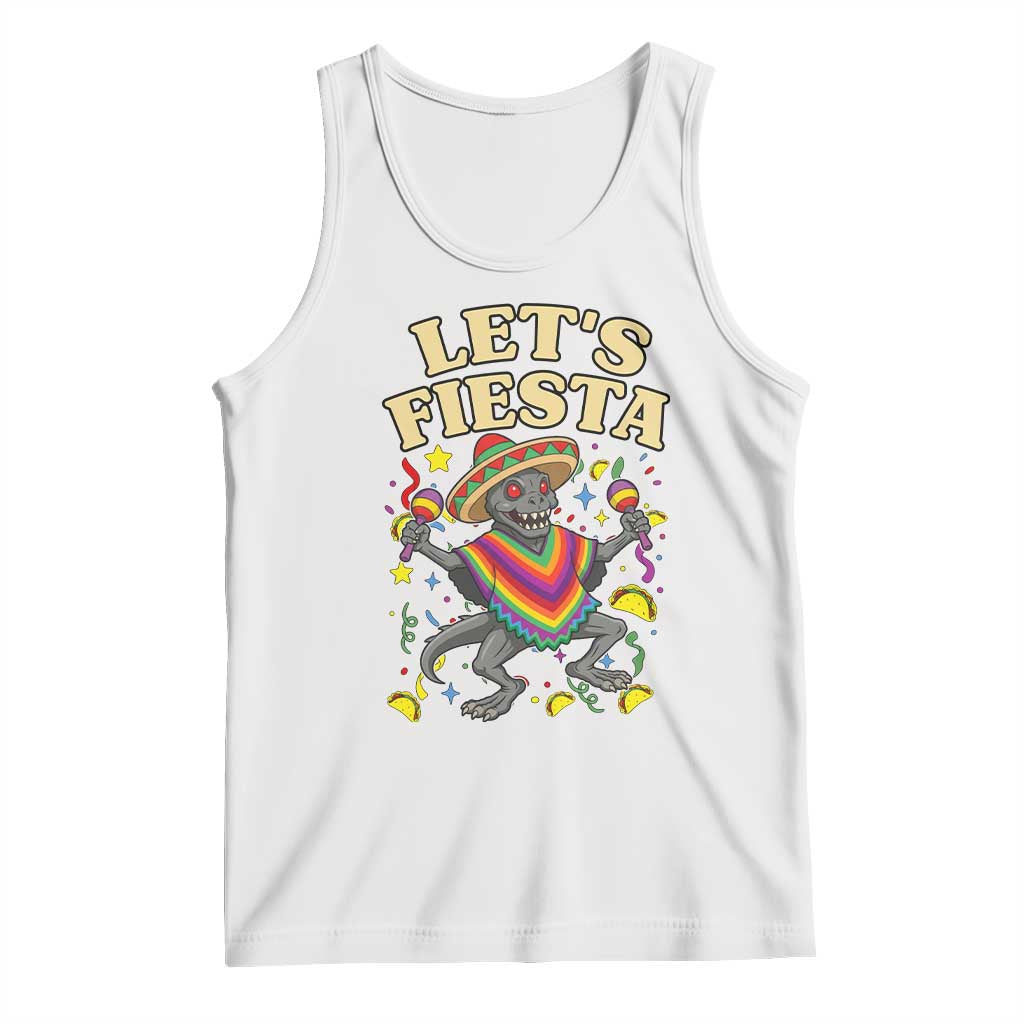 Funny Chupacabra Lets Fiesta Tank Top Cinco De Mayo Gift