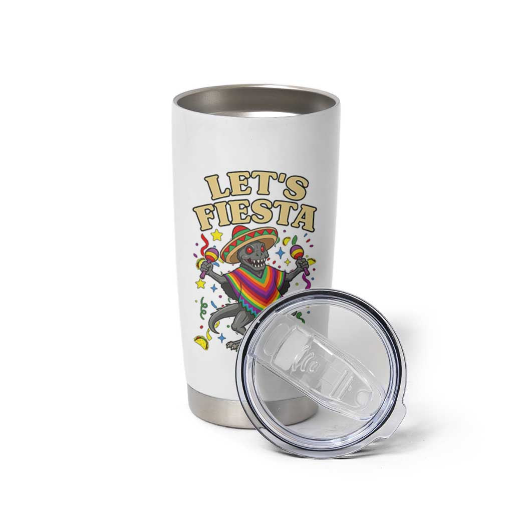 Funny Chupacabra Lets Fiesta Tumbler Cup Cinco De Mayo Gift