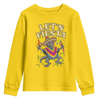 Funny Chupacabra Lets Fiesta Youth Sweatshirt Cinco De Mayo Gift