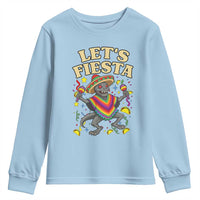 Funny Chupacabra Lets Fiesta Youth Sweatshirt Cinco De Mayo Gift