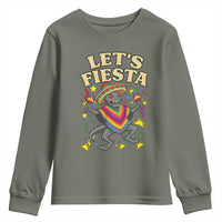 Funny Chupacabra Lets Fiesta Youth Sweatshirt Cinco De Mayo Gift