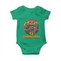 Funny Cinco De Mayo Cryptid Lover Gift Baby Onesie El Squatcho Dabbing