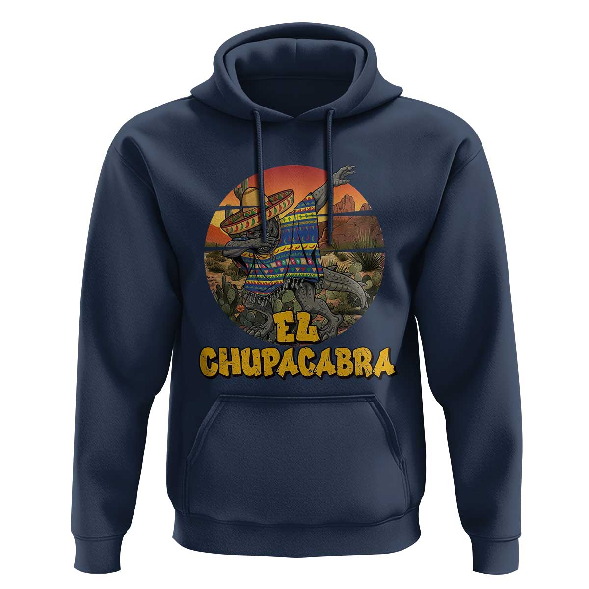 Funny Cinco De Mayo Cryptid Lover Gift Hoodie El Squatcho Dabbing