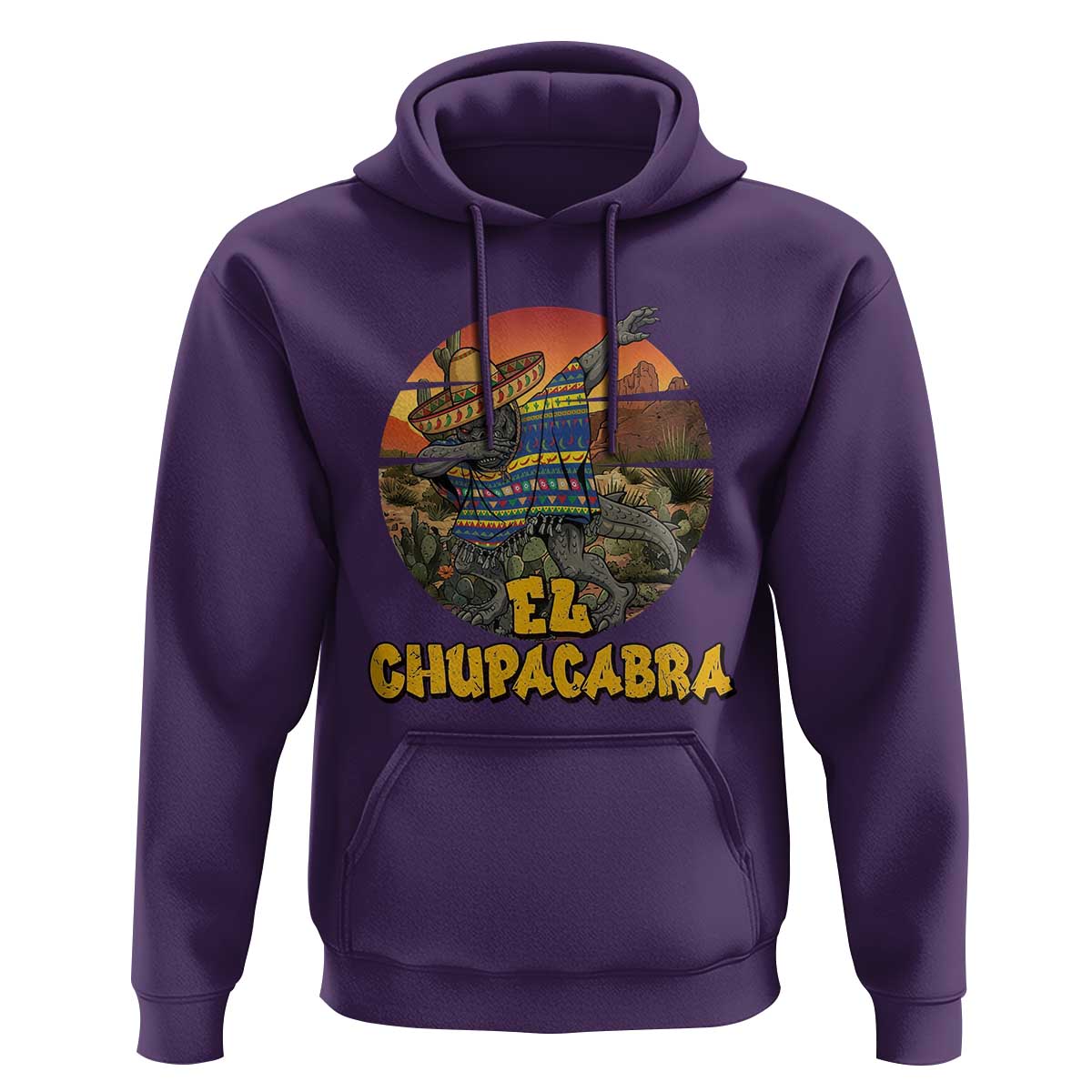 Funny Cinco De Mayo Cryptid Lover Gift Hoodie El Squatcho Dabbing