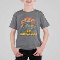 Funny Cinco De Mayo Cryptid Lover Gift T Shirt For Kid El Squatcho Dabbing