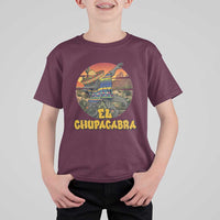 Funny Cinco De Mayo Cryptid Lover Gift T Shirt For Kid El Squatcho Dabbing