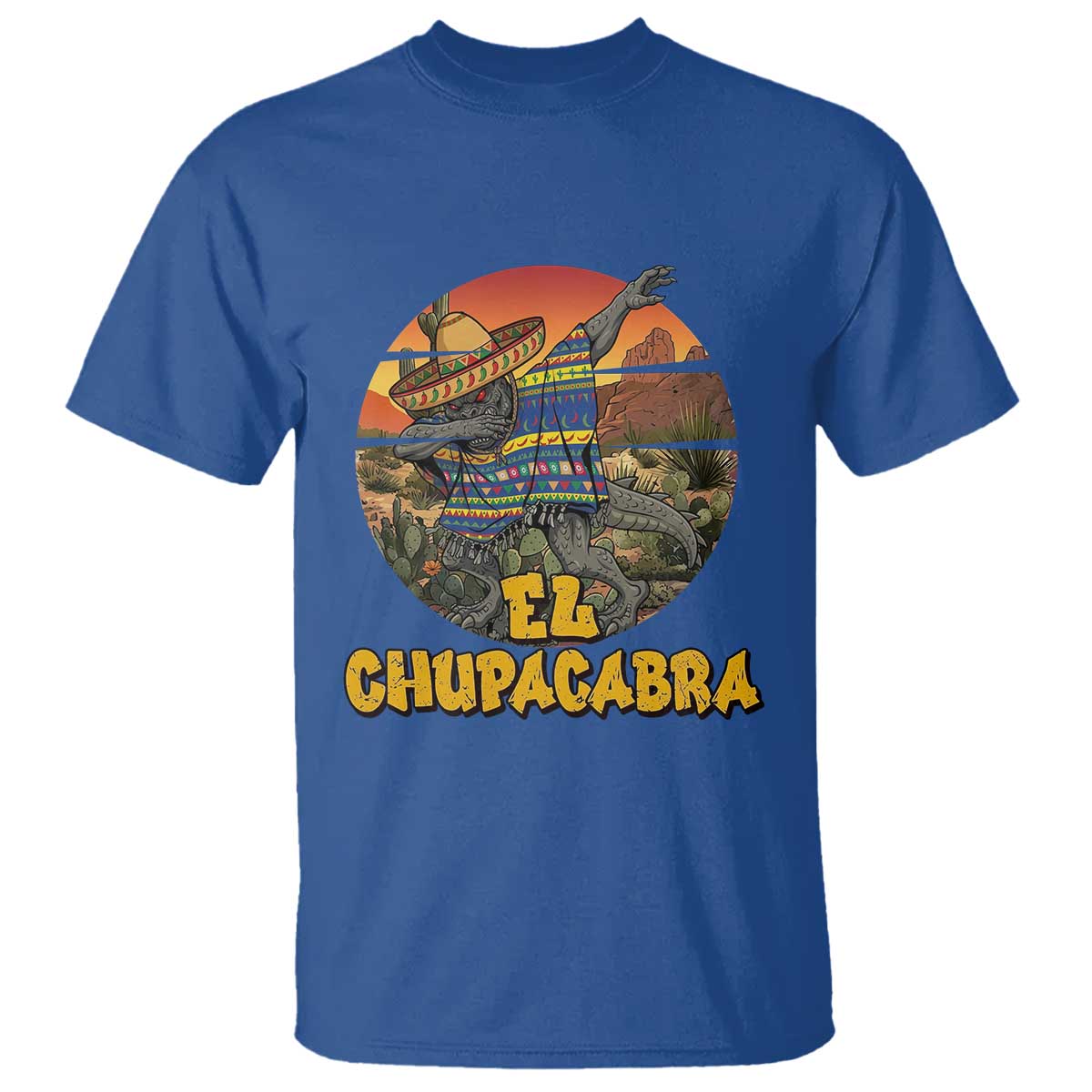 Funny Cinco De Mayo Cryptid Lover Gift T Shirt El Squatcho Dabbing