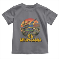 Funny Cinco De Mayo Cryptid Lover Gift Toddler T Shirt El Squatcho Dabbing