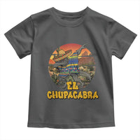 Funny Cinco De Mayo Cryptid Lover Gift Toddler T Shirt El Squatcho Dabbing
