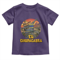 Funny Cinco De Mayo Cryptid Lover Gift Toddler T Shirt El Squatcho Dabbing