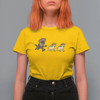 Funny Mexican Fiesta Gift T Shirt For Women Chupacabra Chasing Taco Goat