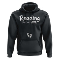 Pregnancy Announcement For Book Lovers Hoodie Reading For Two