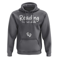 Pregnancy Announcement For Book Lovers Hoodie Reading For Two