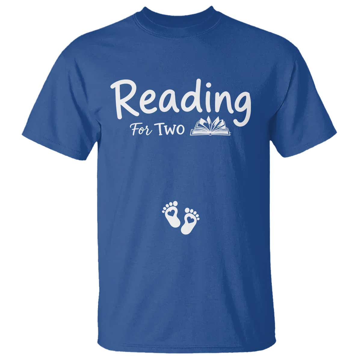 Pregnancy Announcement For Book Lovers T Shirt Reading For Two