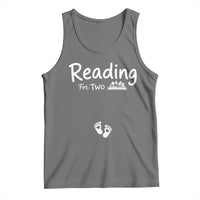 Pregnancy Announcement For Book Lovers Tank Top Reading For Two