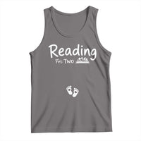 Pregnancy Announcement For Book Lovers Tank Top Reading For Two