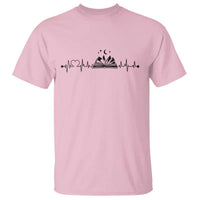 Bookaholic Heartbeat Graphic T Shirt Vintage Reader Lifeline Gift