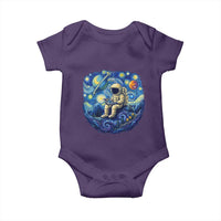 Starry Night Space Bookworm Baby Onesie Funny Astronaut Reader Gift